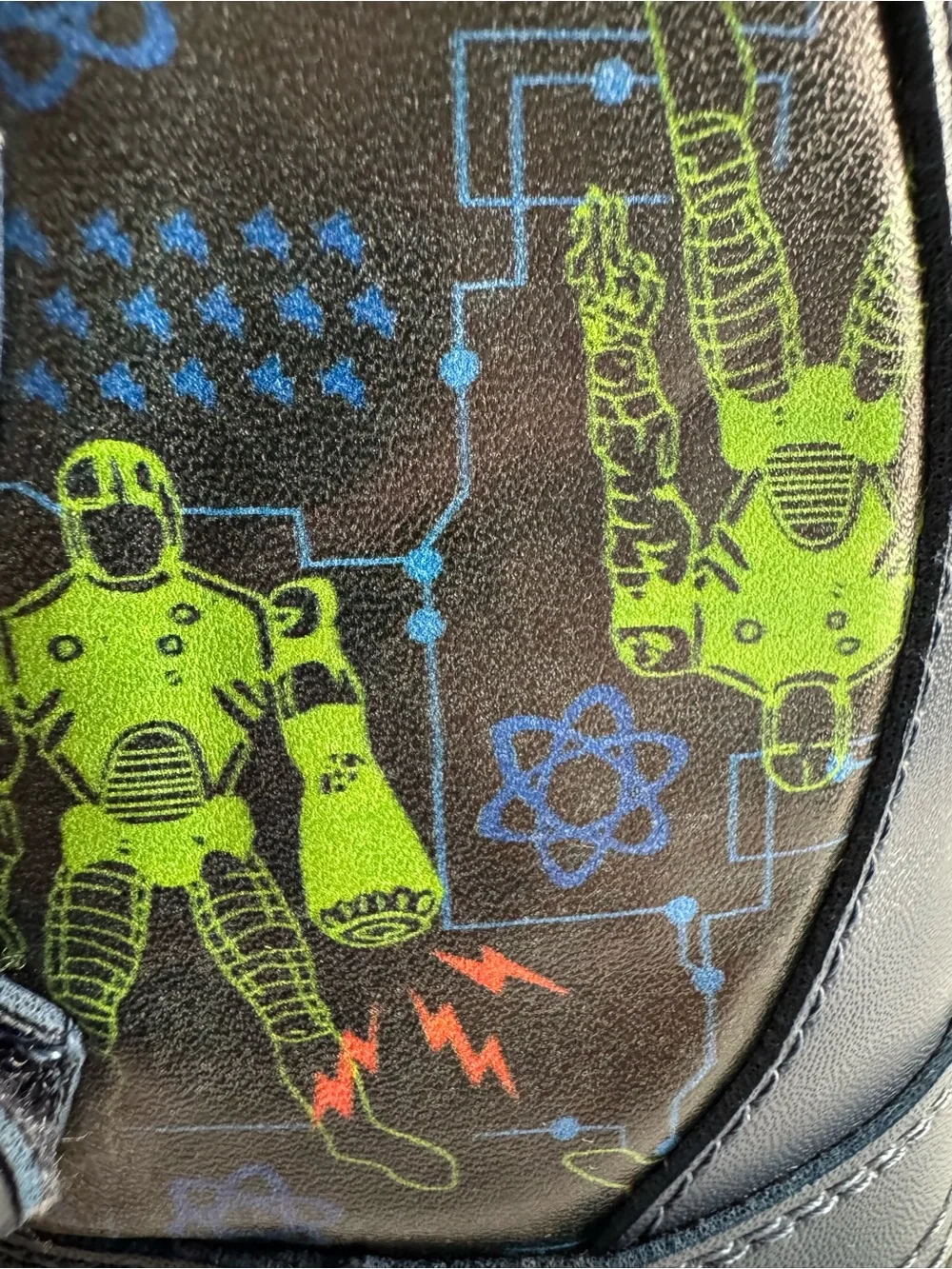 Kids Navy Blue Astronaut Winter Boots